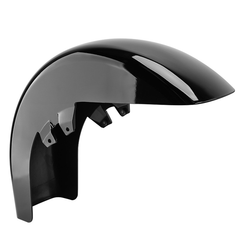 Vivid Black Front Fender For Harley Touring Electra Street Road Glide 1989-2013