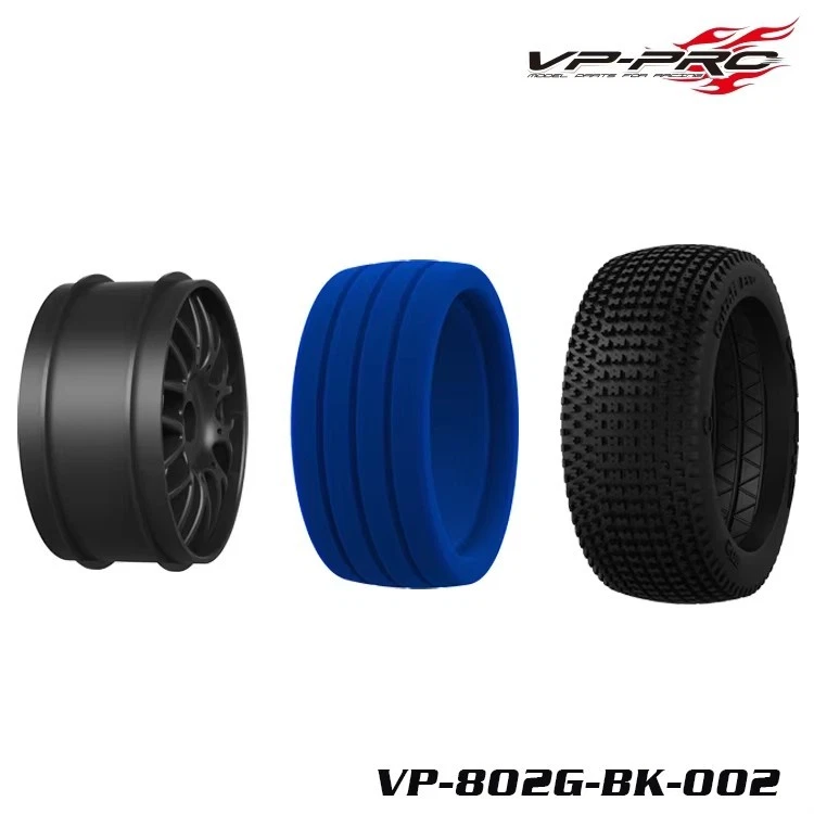 4 piezas VP PRO 807 802 1/8 RC Buggy Rally Truck Neumático Pegado 17 mm Tuerca Práctica Foto 4 de 4