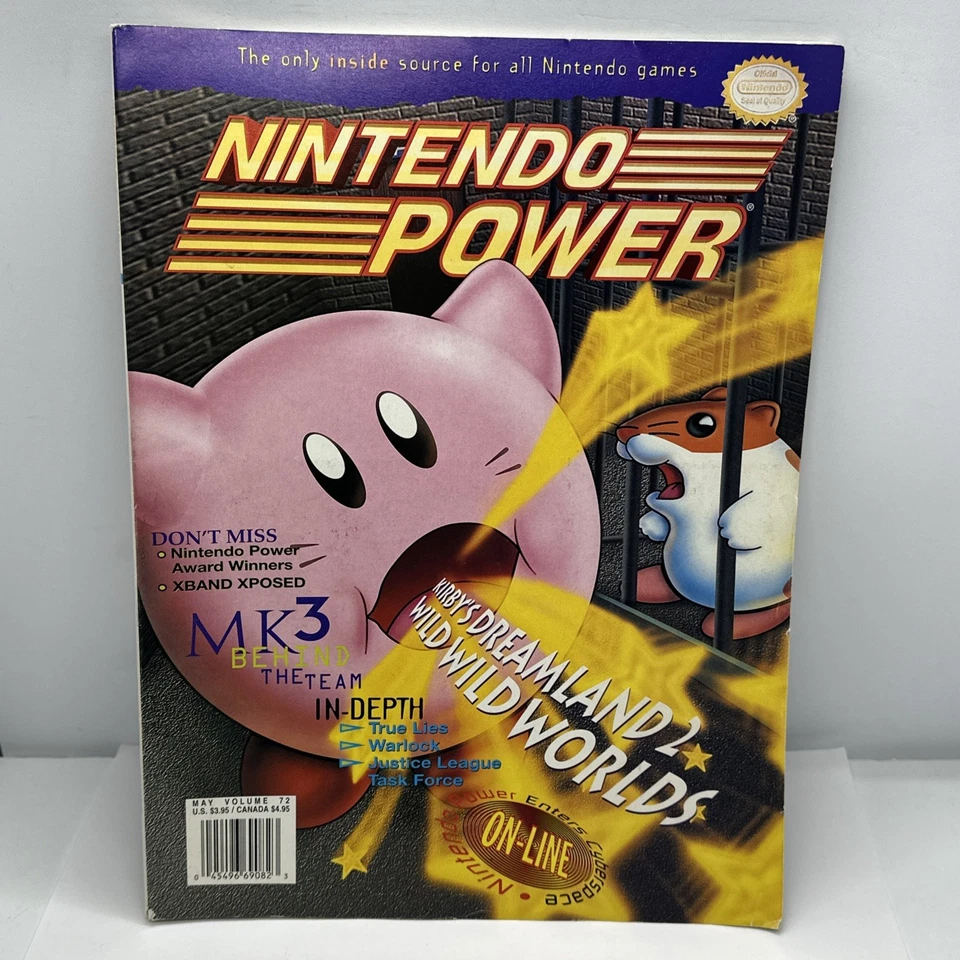 Nintendo Power Volume 72 & 74 Kirby/DK w/Posters & Inserts Free Shipping - Image 2 of 4