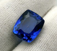 11.00 Ct Genuine Natural Blue Tanzanite Cushi...