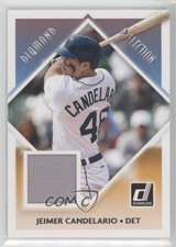 2018 Panini Donruss Diamond Collection Jeimer Candelario #DC-JC jc3