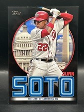 2021 Topps Target JUAN SOTO Highlights Black /299 Washington Nationals #JSH-3
