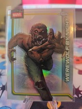 2026 Topps Chrome Marvel Werewolf By Night Refractor #195