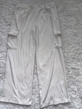 No Boundaries Sz. L Off White Soft Waist Wide...