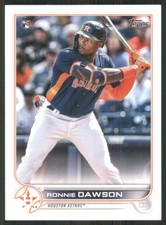 2022 Topps #231 Ronnie Dawson RC Houston Astros 45910