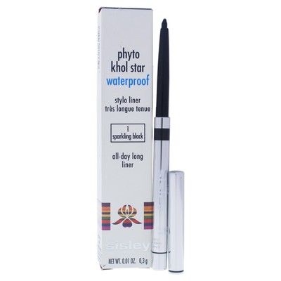 Phyto Khol Star Waterproof - 01 Sparkling Black by Sisley for Women - 0.01 oz...