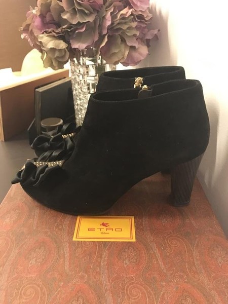 Women Etro Boots Black 39