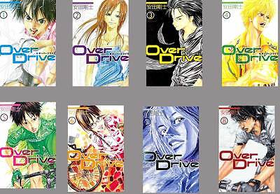 Over Drive Overdrive Takao Kato Japanese Anime Manga Book Vol 1 8 Set Ebay