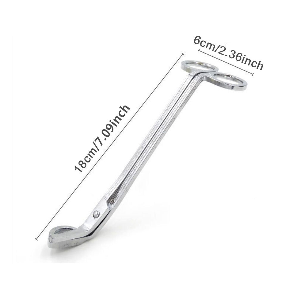 Home Stainless Steel Prevent Soot Buildup Scissor Cutter Candle Wick Trimmer eBay