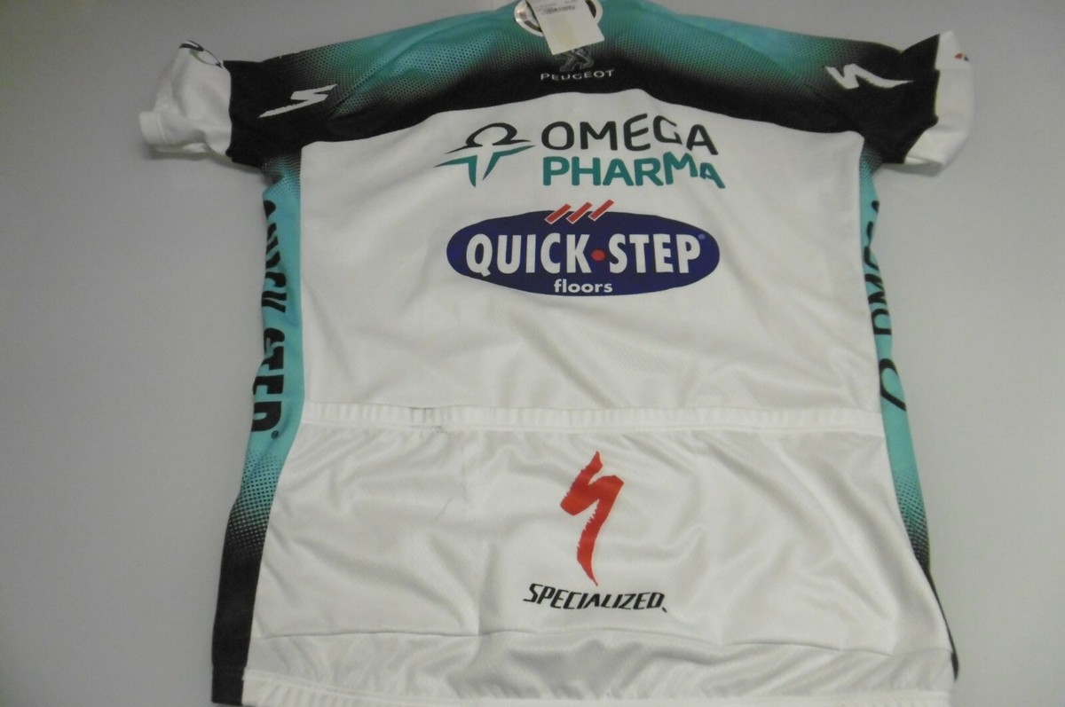 Vermarc Omega-Quick Step Jersey Size XXL-6-54 Made In Italy