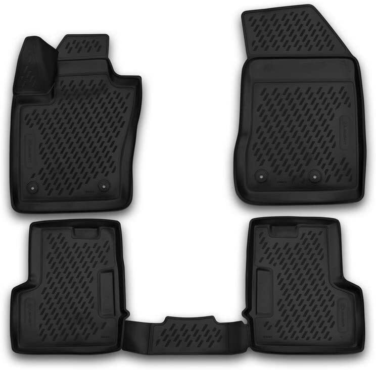Element Custom-Fit Premium Non-Slip Rubber Floor Mats