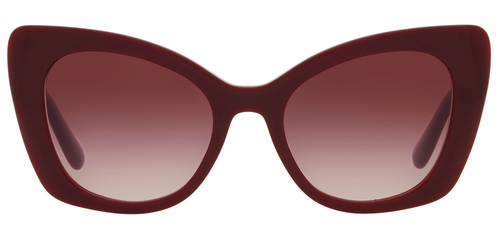 Dolce & Gabbana DG4405 30918H 53 Burgundy/Grey Violet Shaded Sunglasses - Picture 2 of 3