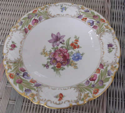 Schumann Dresden Flowers Empress 11-1/8" Round Vegetable Serving Bowl ...