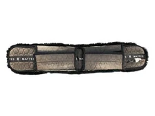 Mattes Sheepskin Girth Cover - Black - 75cm (Approx 30") - USED