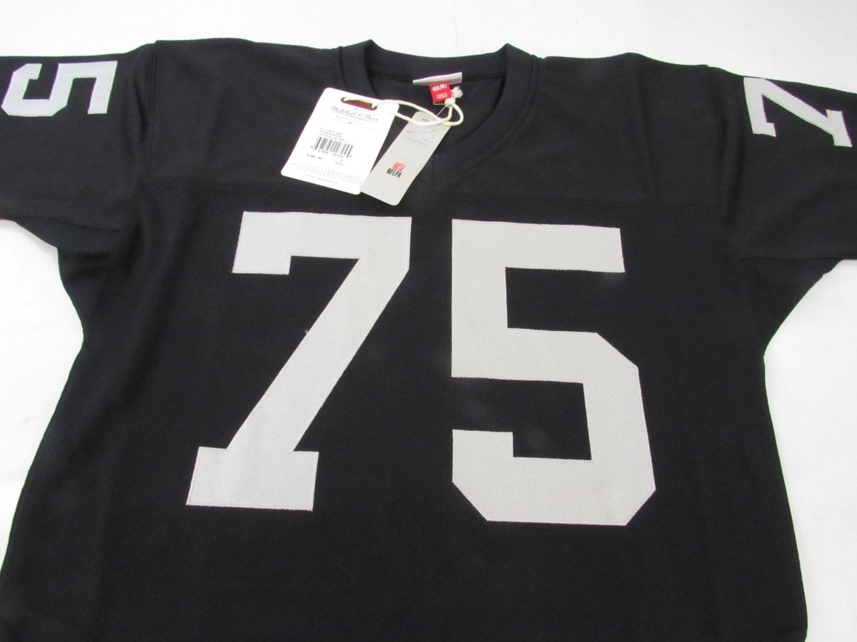 1983 Howie Long #75 Raiders Mens M (40) Mitchell & Ness AUTHENTIC