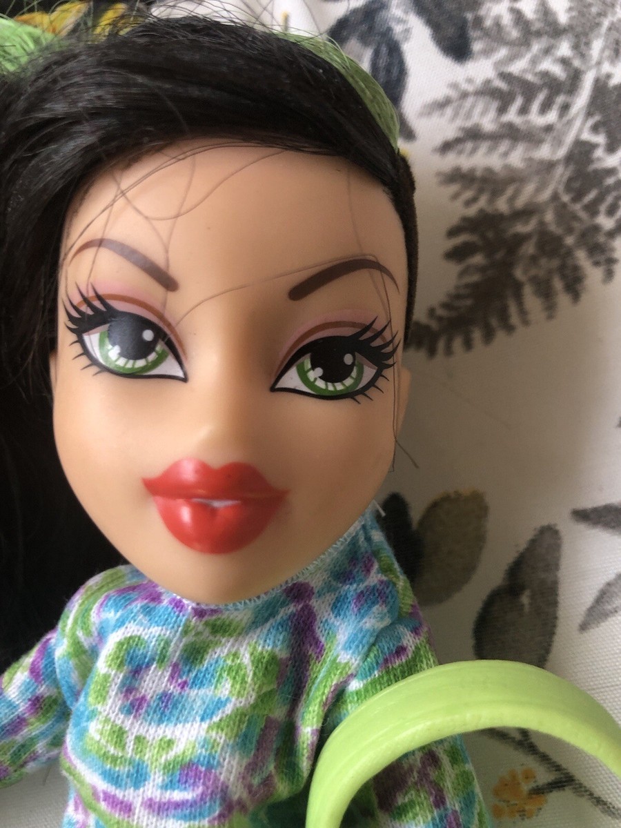 Bratz Glitter Green Hair Detangler by Jade Wet Bratz Jade Detangler Brush/ Hair Elastics. New | eBay main image 4