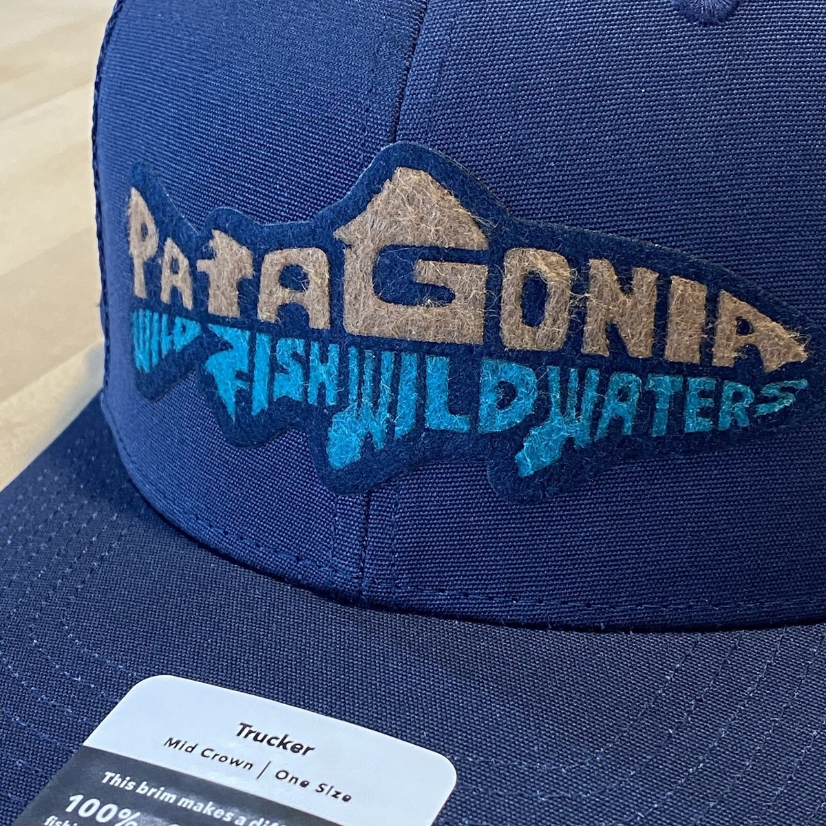 Patagonia Wild Fish Wild Place キャップ Patagonia Wild Fish Wild Water Mesh Trucker Snapback Hat Cap