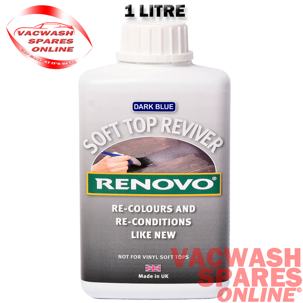Soft Top Reviver Dark Blue 1LTR - Per Capote Auto Sbiadite