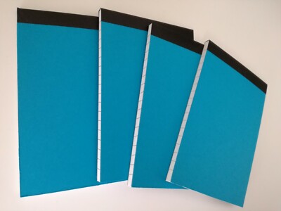 6 PADS A6 GEFÜTTERTES PAPIER BEIDSEITIG REGIERT WEISSES PAPIER NOTIZBLOCK MEMO NOTEBOOK 