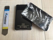 BLACK BackPlate Rear Housing Case Cover Panel Shell for iPod 5th Gen Video 60GB