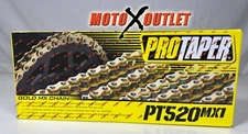 Pro Taper 520 MX1 Chain 120 Link Protaper Gold KTM  KX YZ CR RM 250 450 021708