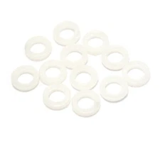 NEW - Spring Washers For Tuning Keys (12) - WHITE PLASTIC