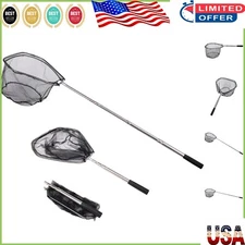 Catch and Release Telescopic Net with Lightweight Mesh - Extendable to 63 Inches