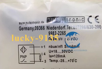 1pcs 100% Test Pulsotronic 9982-2265 Proximity Switch Sensor