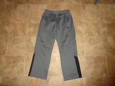 Boy's Under Armour Loose Athletic Sweat Pants Gray Size YXL