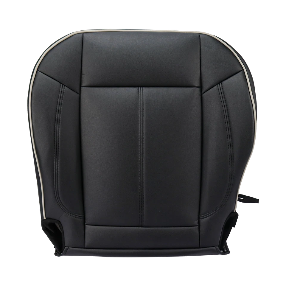 Hummer H3 For 2006 - 2010 Driver Passenger Side Bottom & Top Seat Cover Black - Image 4 of 4