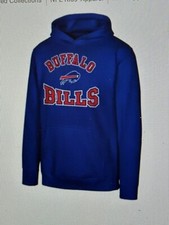 Buffalo Bills NFL Youth Boys Blue Hometown Pullover Hoodie - NWT