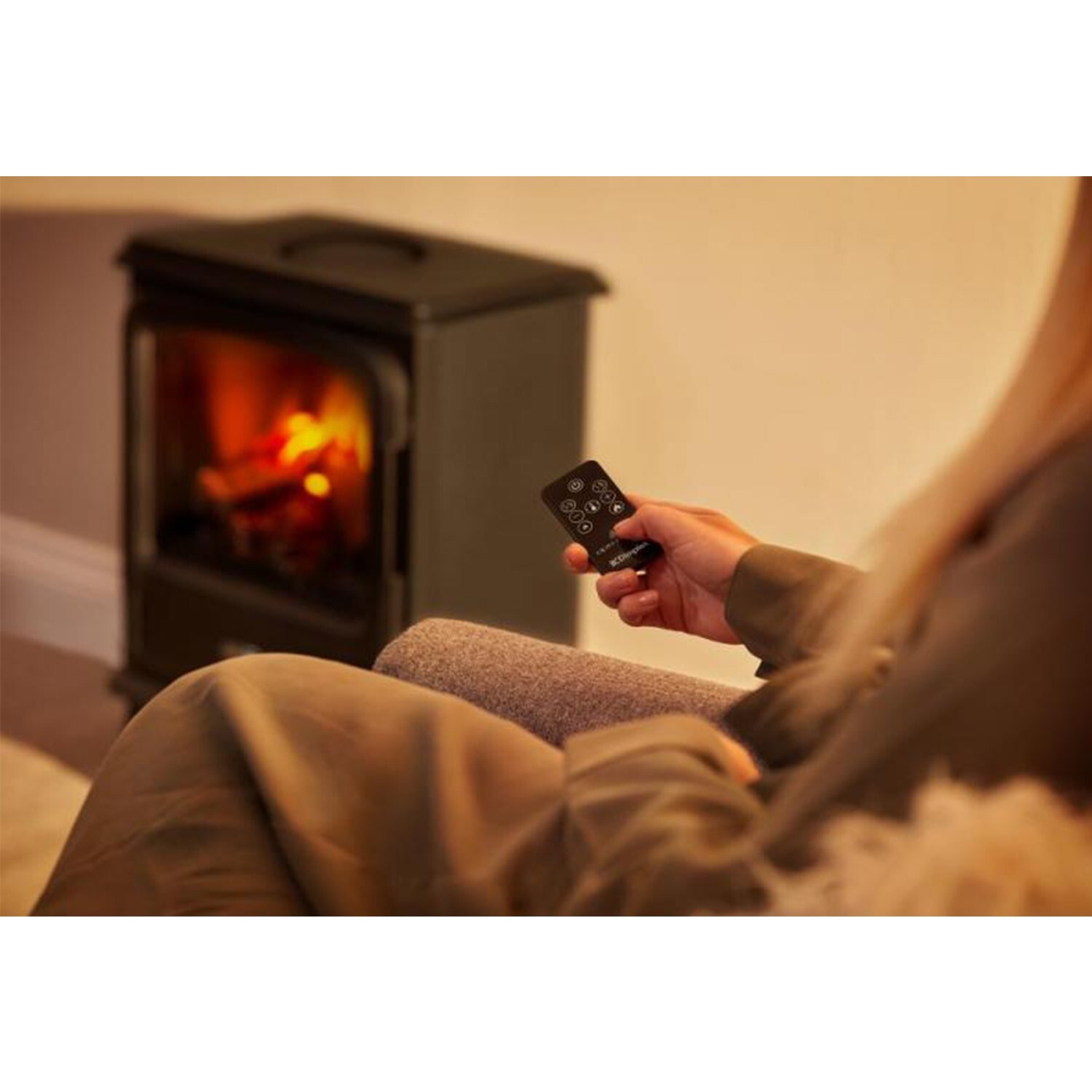 Dimplex Opti Myst Electric Fire Stove Evandale EVN20 2.0kW Black  Freestanding 5011139059093 | eBay