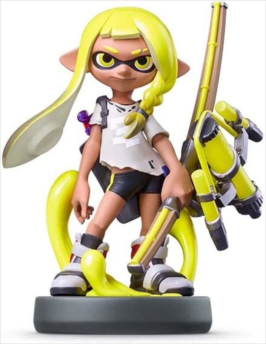 Nintendo amiibo Splatoon 3 Inkling Yellow figure Genuine from