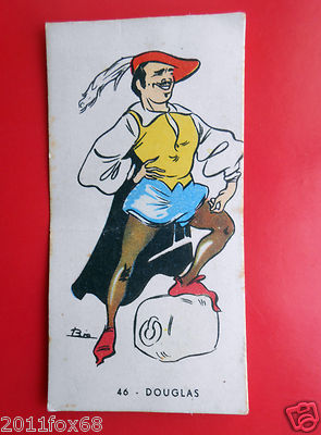Figurines Card Cromos Figurine I 4 Moschettieri 46 Douglas Perugina Buitoni 1936