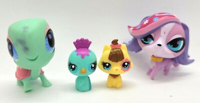 LPS Shopping Sweeties 3023 3024 3025 3026 ZOE TRENT Kitty Peacock Turtle cute