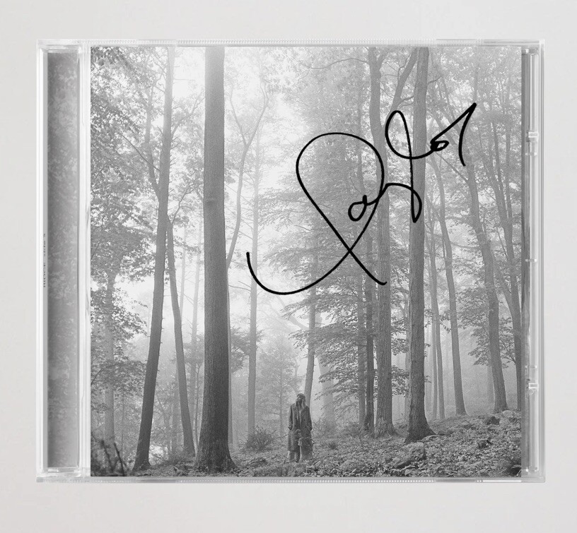 Taylor Swift Folklore Signed Autographed CD New Sealed Taylor Swift Folklore Signed Autographed CD New Sealed