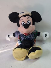 1999 The Disney Store Limited Release  Tourist Mickey  Bean Bag Plush Mouse USED