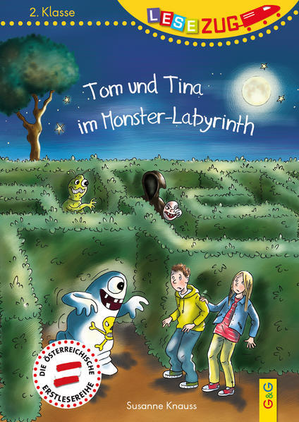 Lesezug/2. Klasse: Tom Und Tina Monster-labyrinth | Susanne Knauss |
