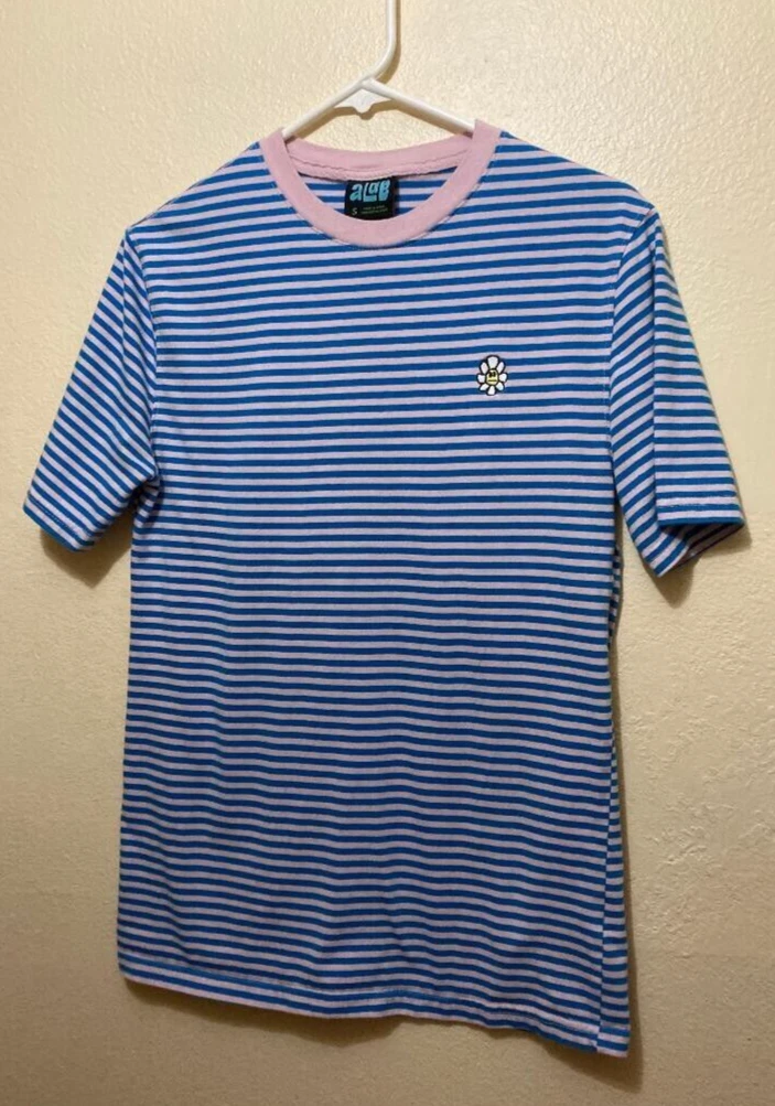 Striped t top shirt zumiez