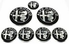 Kit Completo Loghi Nero Bianco Alfa Romeo MiTo 147 156 GT - Foto 5