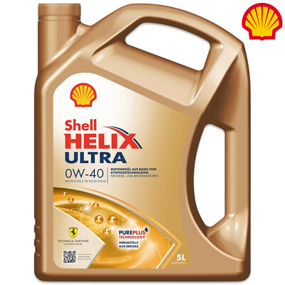 Shell Helix Ultra 0W-40 Motoröl Motorenöl MB 229.5 226.5 VW 502.00 505.00 5L