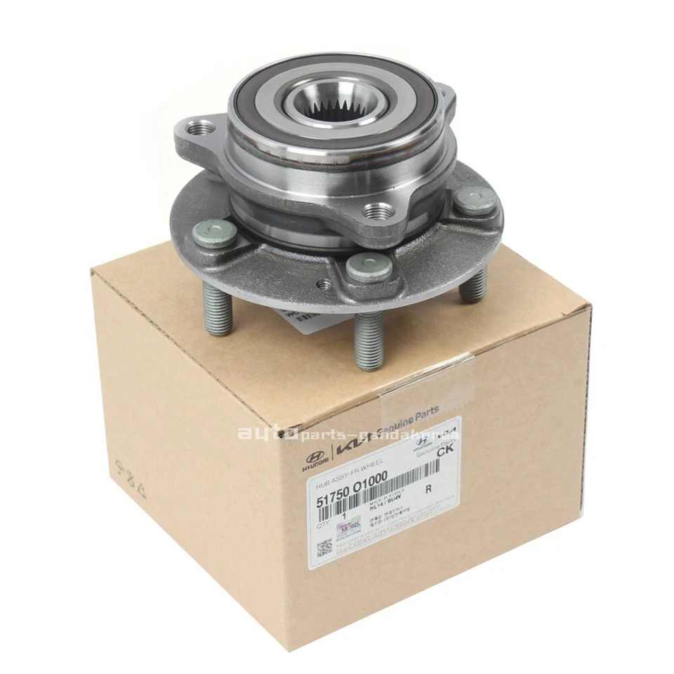 Buje y cojinete de rueda delantera originales OEM 51750O1000 para Kia Soul 2020-2023 Foto 2 de 4