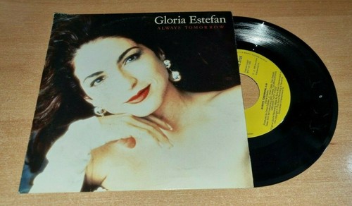GLORIA ESTEFAN Always tomorrow 7" SPANISH PROMO SINGLE VINYL VERY RARE 1992 - Picture 1 of 4