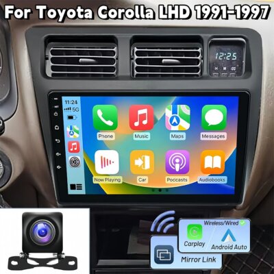 2+32G Radio Car Stereo Touch Screen Fits 1991-1997 Toyota Corolla Navigation