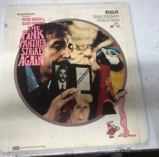 The Pink Panther Strikes Again RCA CED Videodisc Movie