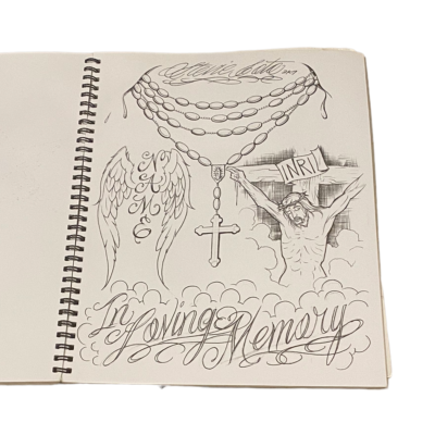 Steve Soto Tattoo Religious Sketchbook Art Co 2007 | eBay