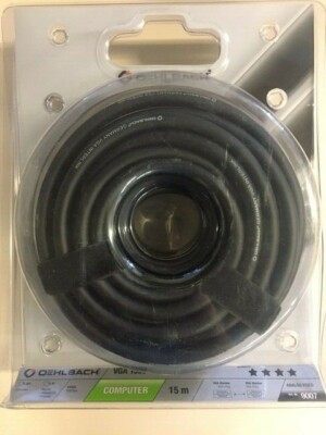Oehlbach! VGA 1500 15 Meter VGA auf VGA Kabel (9007) ##