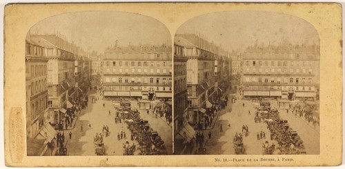 FRANCE Lyon Cathédrale Sant-Jean-Baptste c1865 Photo Stereo Vntage