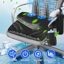 Cushion Car Air Seat Cooling Summer Fan Cover Ventilation Chair Pad Fresh Cool