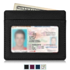 Slim Minimalist Front Pocket Wallet RFID Blocking Credit Card Holder Card Cases